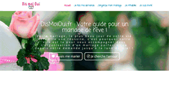 Desktop Screenshot of dismoioui.fr